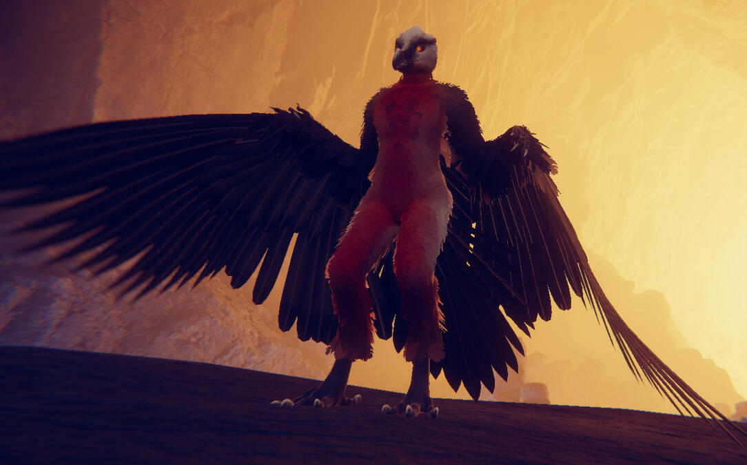 Diaphysis, a character of mine, using my from scratch Vulture Model Diaphysis, a character of mine, using my from scratch Vulture Model
