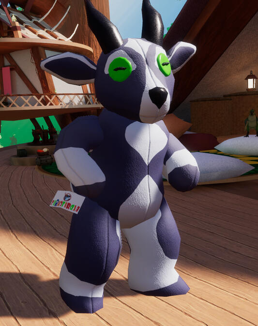 Eldritch Low Poly Plushy Goat Ver